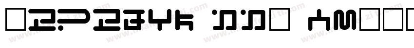 Visitor TT1 BRK_30pt_st Regular字体转换